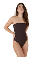 Intero fascia con profilo treccia marrone