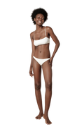 Brassiere e slip avorio