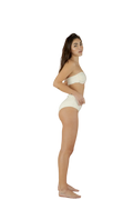 Fascia e culotte avorio