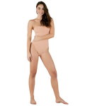 Intero fascia arricciato rosa albicocca