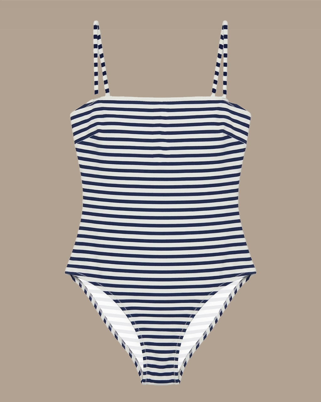 My beach righe blu e avorio
