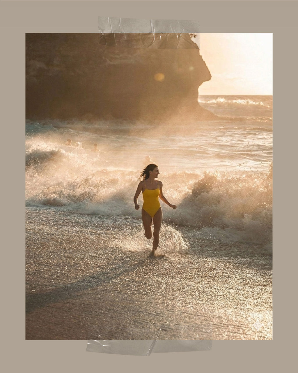 My beach giallo sole